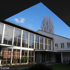 Blick vom Pfarrhaus aus