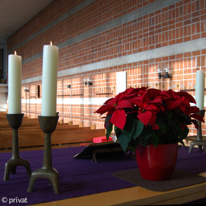 Blick die Kirche